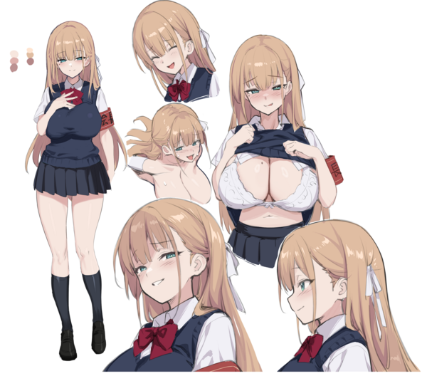 The Beloved Student Council President With the Obscenely Big Tits (Uncensored)